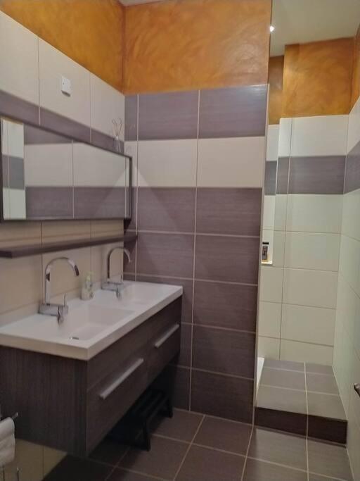 Appartement Spacieux Avec Grand Patio, 1Er Etage 西让 外观 照片